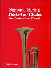 Cover of: Thirty-two Etudes for Trumpet or Cornet
