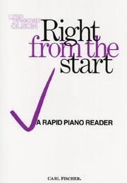 Cover of: Right from the Start