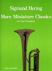 Cover of: More Miniature Classics  for Two Trumpets