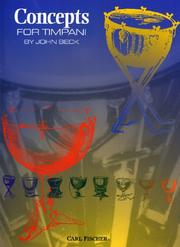 Cover of: Concepts for Timpani