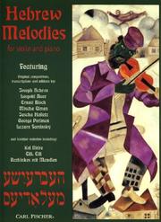 Cover of: Hebrew Melodies - For Violin & Piano