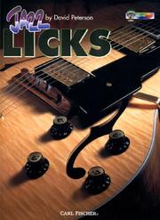 Cover of: Jazz Licks