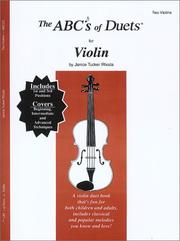 Cover of: The ABCs of Duets for Violin, Book 1