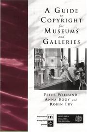 Cover of: Guide to Copyright for Museums and Galleries