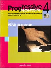 Cover of: Progressive Repertoire #4