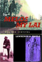 Cover of: From Melos to My Lai  by Lawrence A. Tritle