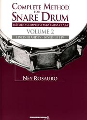 Cover of: Complete Method for Snare Drum, Vol. 2