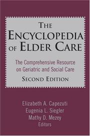 Cover of: Encyclopedia of Elder Care, 2nd Edition