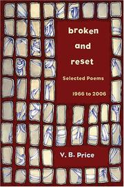 Cover of: Broken and Reset: Selected Poems, 1966 to 2006 (Mary Burritt Christiansen Poetry Series)