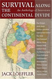 Cover of: Survival Along the Continental Divide: An Anthology of Interviews
