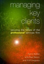Cover of: Managing Key Clients