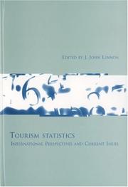 Cover of: Tourism Statistics: International Perspectives and Current Issues