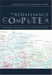 Cover of: The Renaissance computer | 