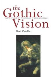 Cover of: The Gothic Vision | Dani Cavallaro