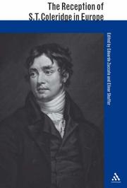 Cover of: Reception of S. T. Coleridge in Europe (The Athlone Critical Traditions Series)