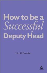 Cover of: How to Be a Successful Deputy Head