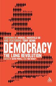 Cover of: Democracy: The Long Revolution