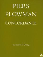 Cover of: Piers Plowman Concordance by Joseph Wittig
