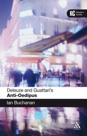 Deleuze and Guattari's Anti-Oedipus by Buchanan, Ian, Ian Buchanan