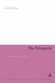 The Palimpsest by Sarah Dillon