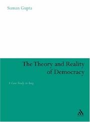 Cover of: Theory and Reality of Democracy by Suman Gupta