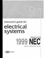 Cover of: Instructor's Guide for Electrical Systems: Based on the 1999 NEC