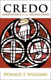 Cover of: Credo: Meditations on the Nicene Creed