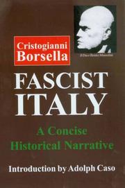 Fascist Italy by Cristogianni Borsella