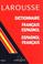 Cover of: Larousse Dictionnaire Francais - Espagnol et Espagnol - Francais : Diccionario Frances - Español y Español - Frances