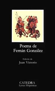 Cover of: Poema Fernan Gonzalez by Anonymous