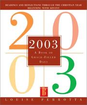 Cover of: 2003: A Book of Grace-Filled Days