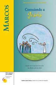 Cover of: Marcos: Conociendo a Jesc: S (Six Weeks with the Bible)