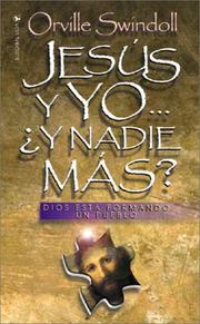 Cover of: Jesús y Yo, ¿Y nadie Más?