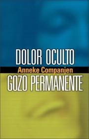 Cover of: Dolor Oculto, Gozo Permanente