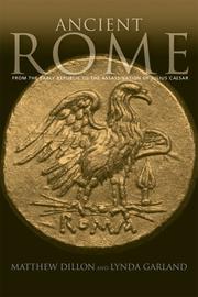 Cover of: Ancient Rome by M. Dillon