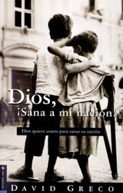 Cover of: Dios, Sana mi Nación/Costa Rica