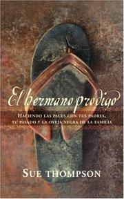 Cover of: El bermano prodigo by Sue Thompson