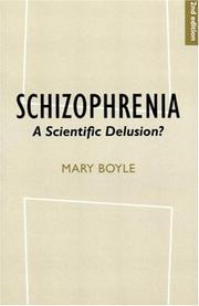 Cover of: Schizophrenia by Boyle, Mary.