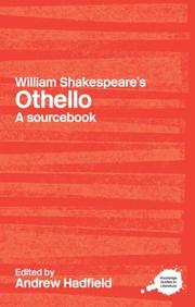 Cover of: William Shakespeare's Othello: A Sourcebook (Routledge Literary Sourcebooks)