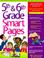 Cover of: 5th & 6th Grade Smart Pages