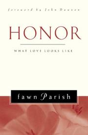 Cover of: Honor : What Love Looks Like