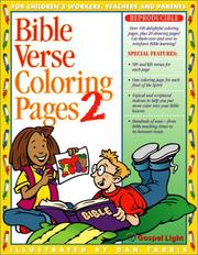 Cover of: Bible Verse Coloring Pages - 2