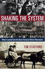 Cover of: Shaking the System by Tim Stafford