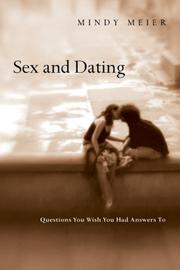 Front cover of Sex and Dating by Mindy Meier