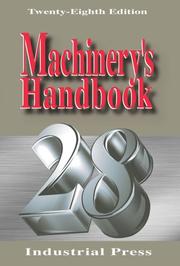 Machinery's Handbook(Machinery's Handbook by Erik Oberg