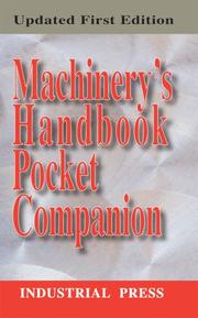 Cover of: Machinery's Handbook Pocket Companion by Erik Oberg