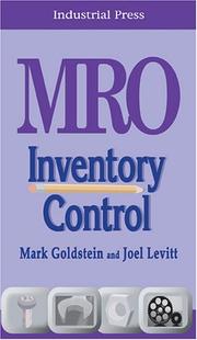 Cover of: Maintenance, Repair and Operations Inventory Control