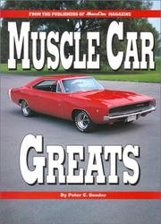 Cover of: Muscle Car Greats