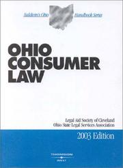 Cover of: Ohio Consumer Law