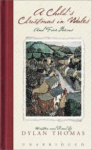 Cover of: Child's Christmas In Wales, A: And Five Poems